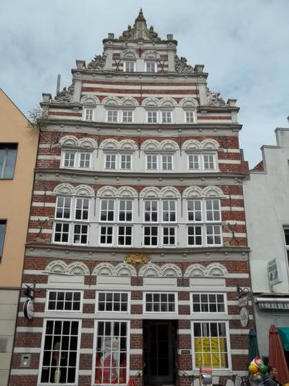 Alte Häuser in der Stadt Norden Alte Häuser