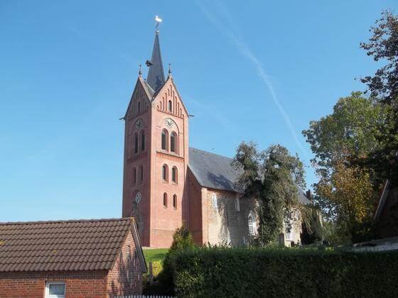 Arle Kirche Die "Bonifatius-Kirche" in Arle