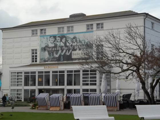 Badehaus Norderney Norderney: Blick auf das Badehaus