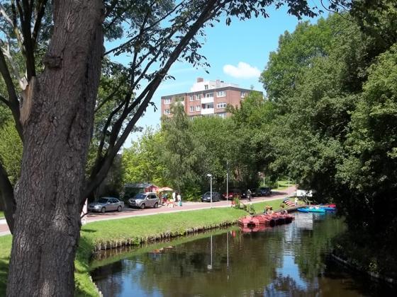 Bootsverleih nahe des Hauptbahnhofes in Emden Bootsverleich Emden