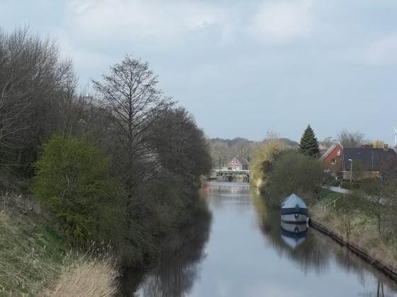Der Ems-Jade-Kanal in Aurich Aurich: Ems-Jade-Kanal