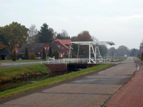 Fehnkanal Der Fehnkanal in Ostgroßefehn