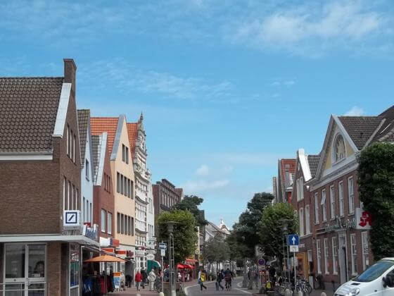 Norden Stadt Norden - Blick in die Innenstadt