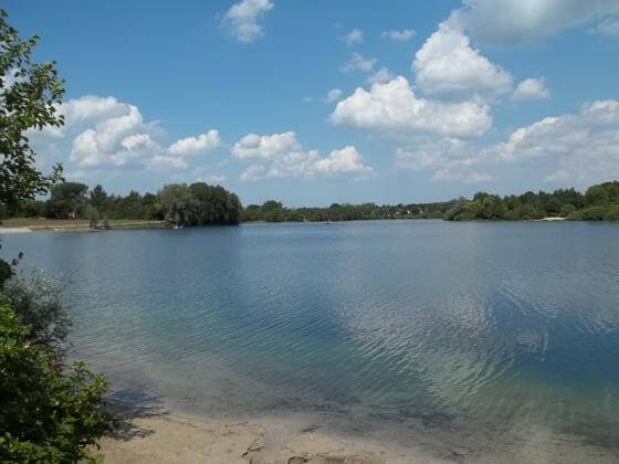 Der See in Tannenhausen aus einer anderen Perspektive See in Tannenhausen