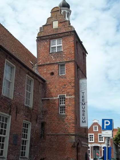 Gebäude des Teemuseums in Norden Teemuseum Norden