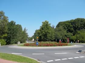 Kreisverkehr in Westerholt